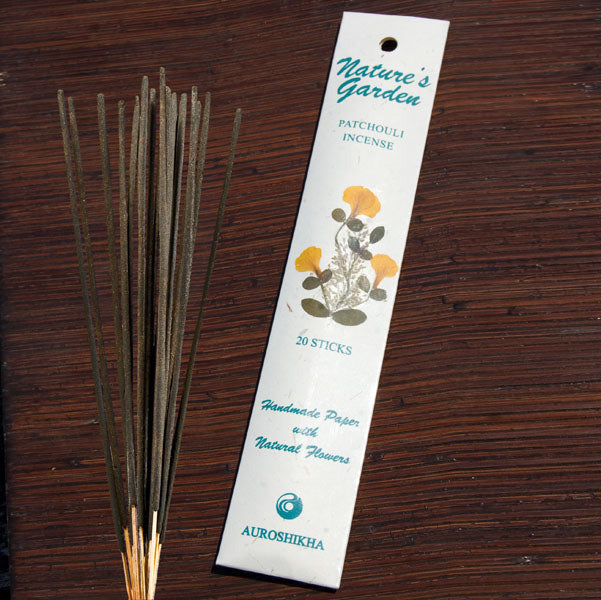 Nature's Garden Patchouli Incense Sticks