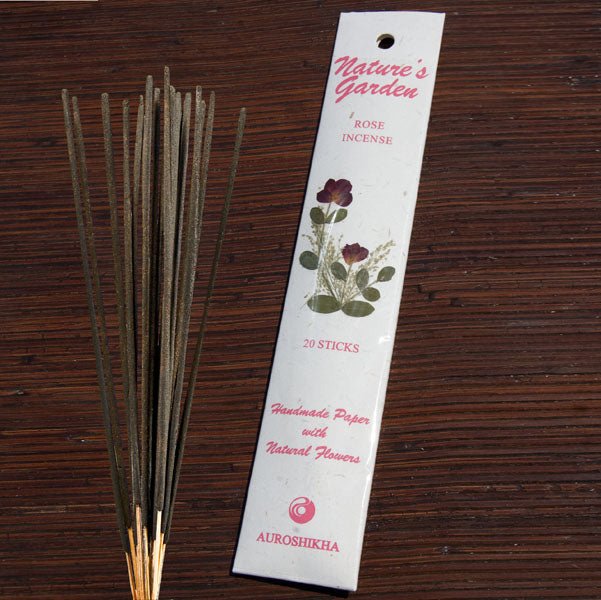 Nature's Garden Rose Incense Sticks