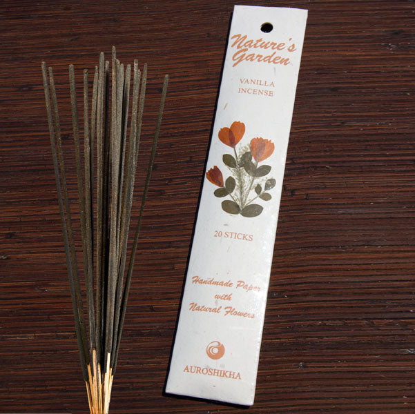 Nature's Garden Vanilla Incense Sticks