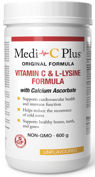 Medi-C Plus UNFLAVOURED Calcium Ascorbate & Lysine