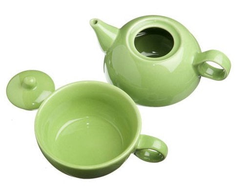 Teapot & Mug Set Mojito Lime Green