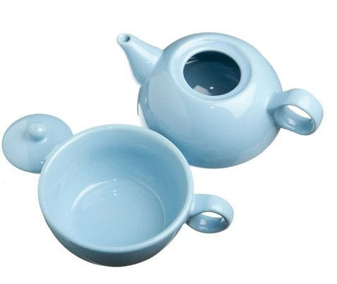 Teapot & Mug Set Vivian Teal