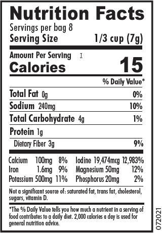 Kelp, Whole Leaf, Organic
