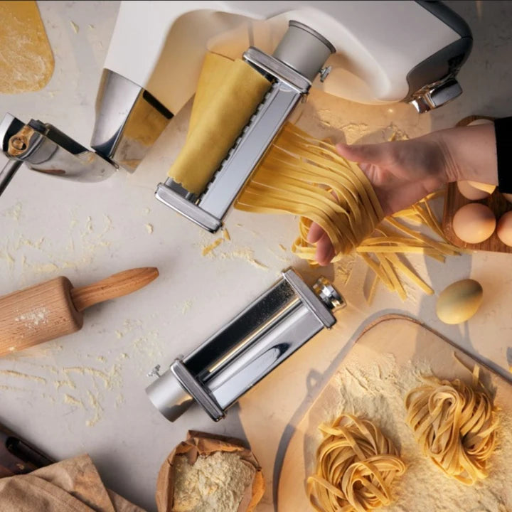 Pasta Lasagna Roller & Fettucine Cutter Kit