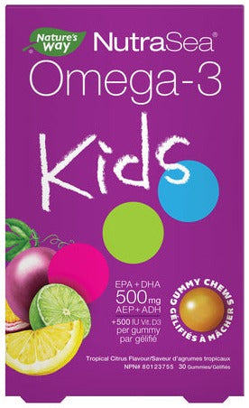 NutraSea Omega-3 Kids Gummy Chews
