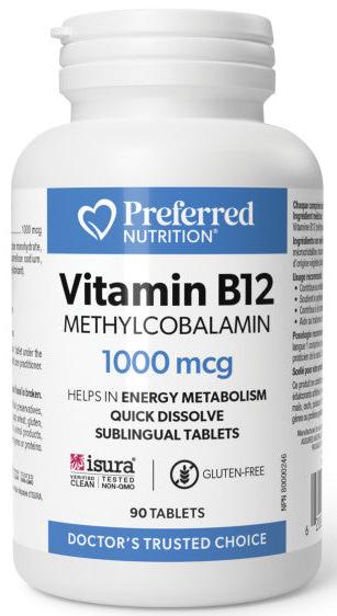 Vitamin B12 Methylcobalamin 1000mcg