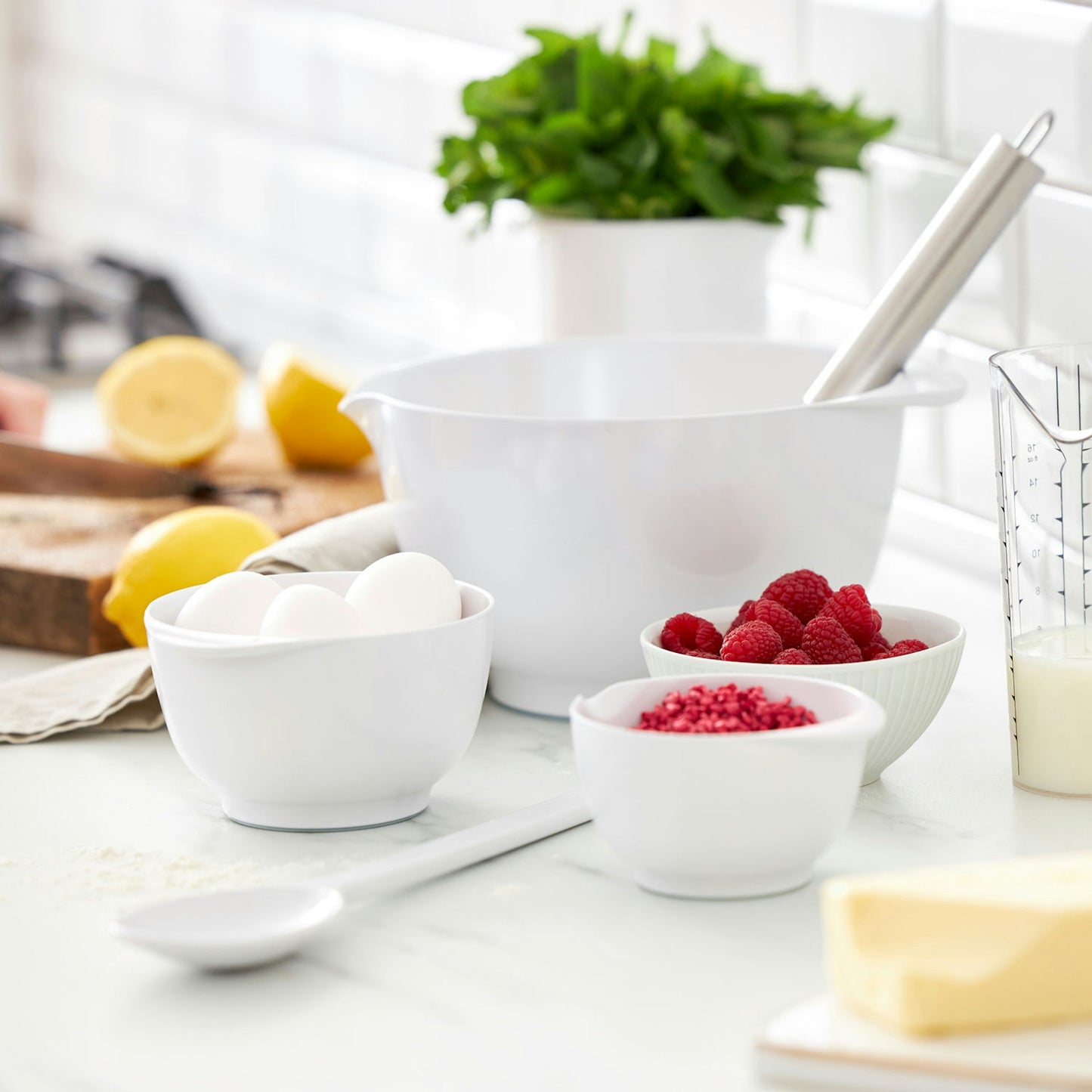 Rosti Margrethe Mixing Bowl 500ml White