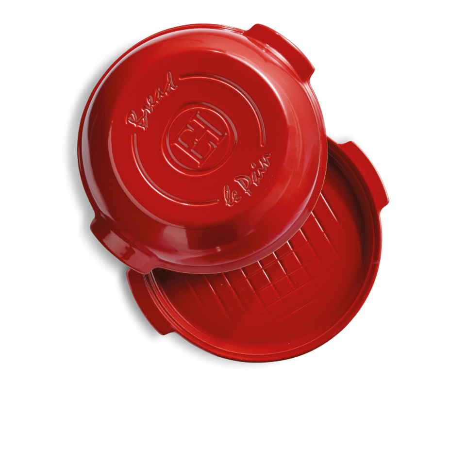 Emile Henry Bread Baker Round 5.2L, Red