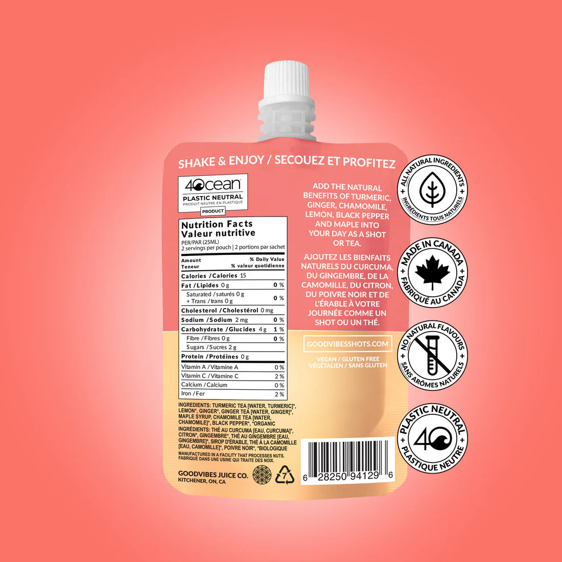 Juice Shot - Turmeric Daily