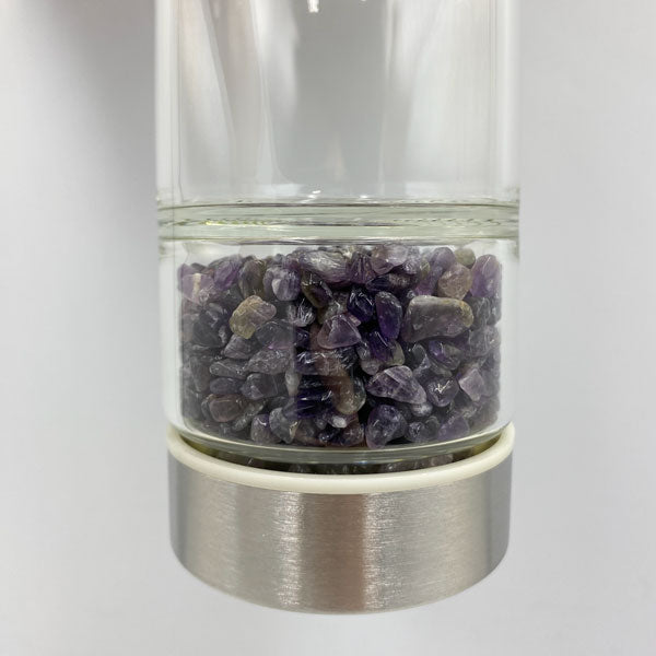Zenature Infuser Water Bottle - Amethyst