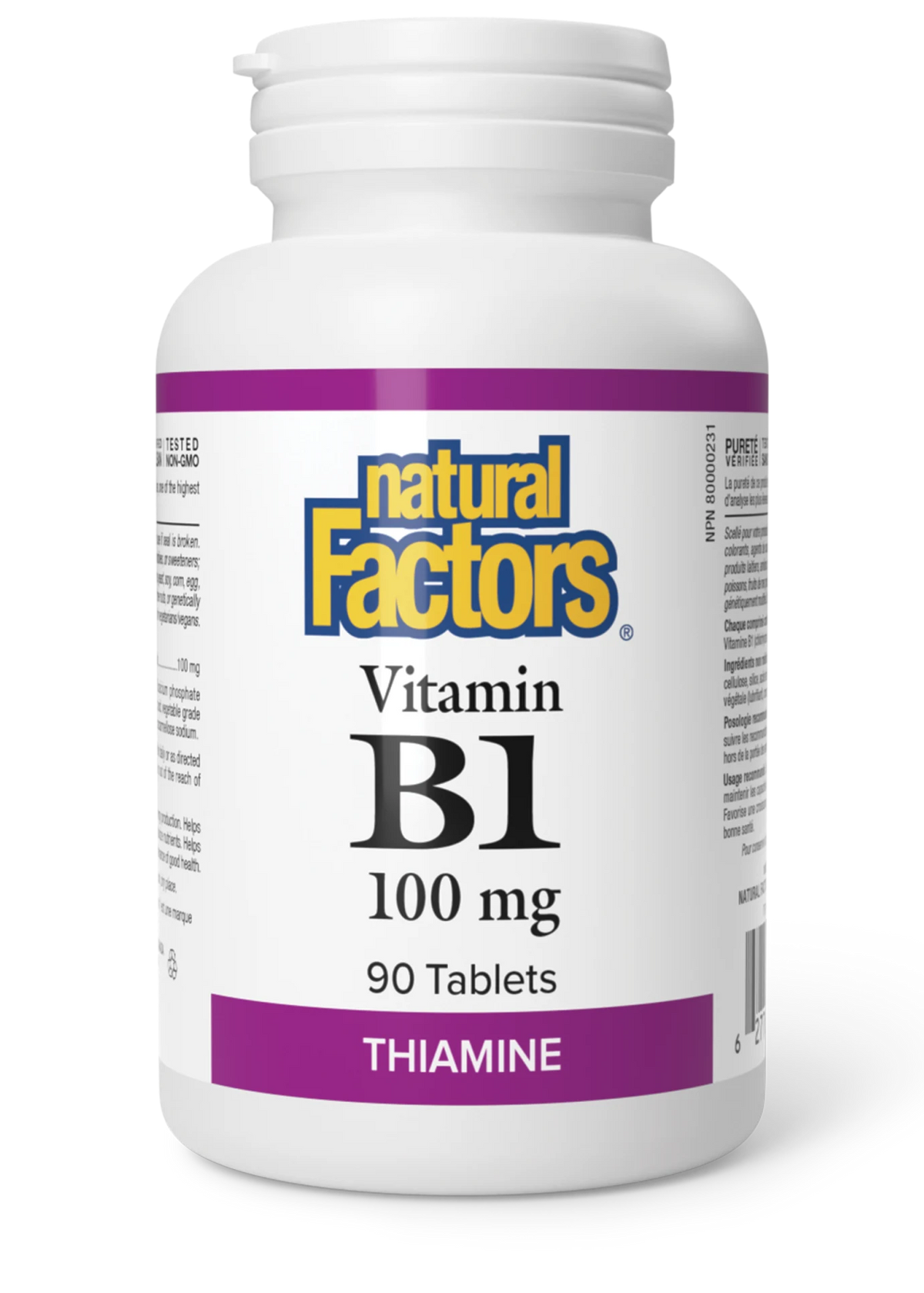 Vitamin B1 Thiamine 100mg