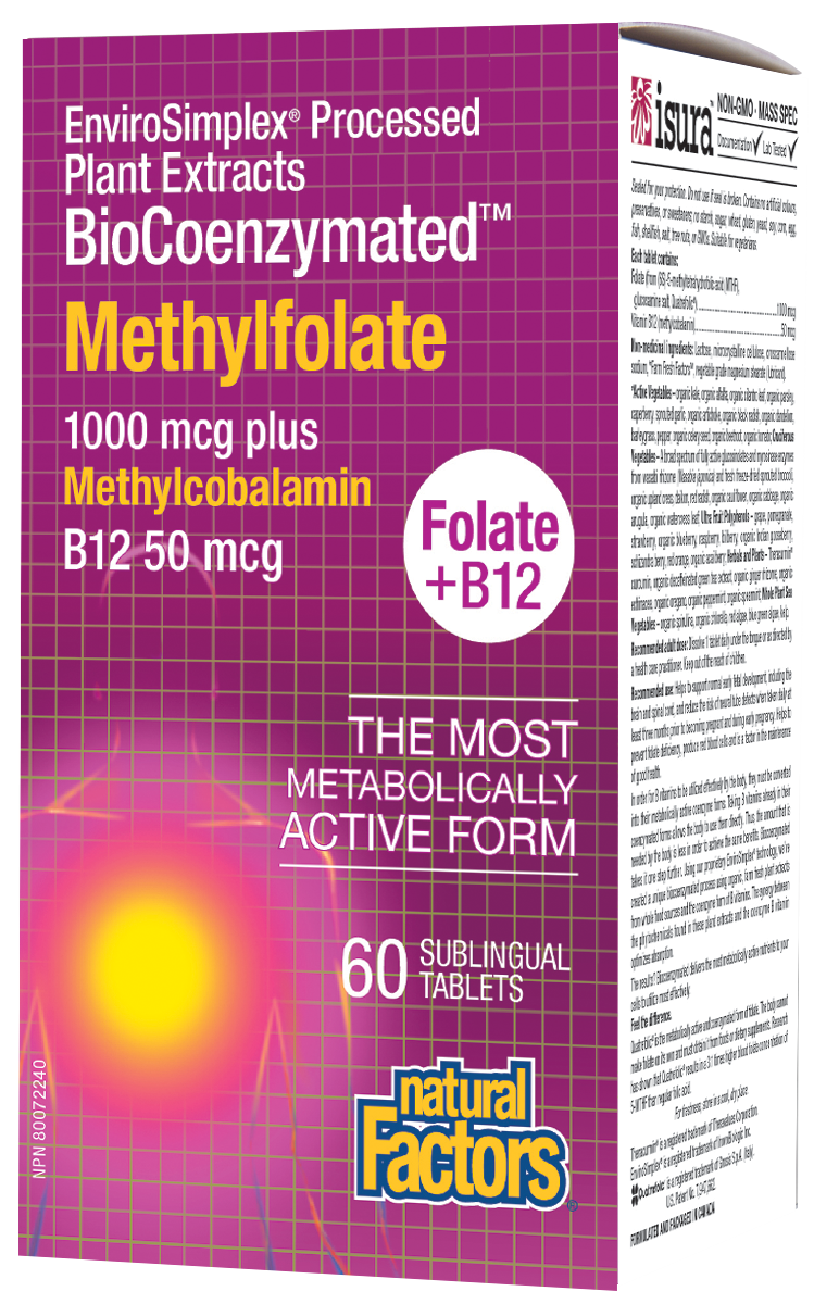 Methylfolate BioCoenzymated™ (L-5-MTHF)