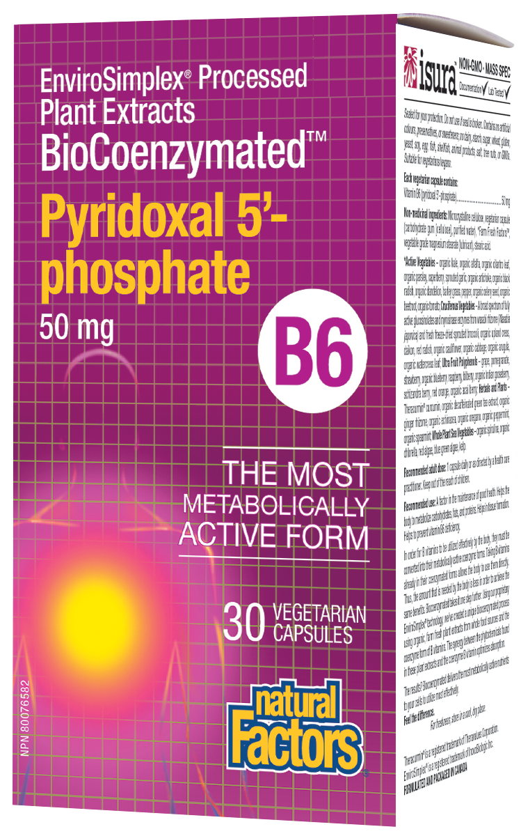 Vitamin B6 Pyridoxal 5' Phosphate BioCoenzymated™