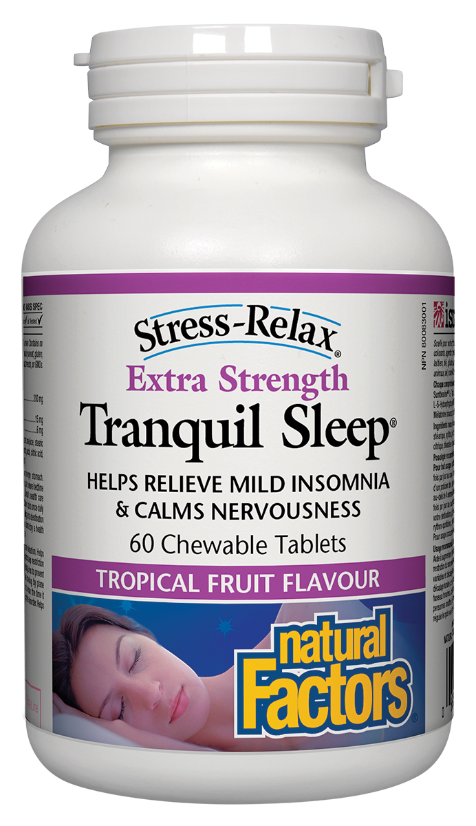 Tranquil Sleep Extra Strength Chewable Tablets