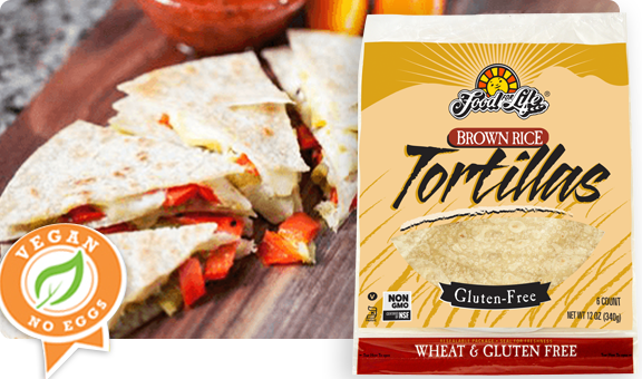 Tortillas, Brown Rice (GF) *FROZEN*