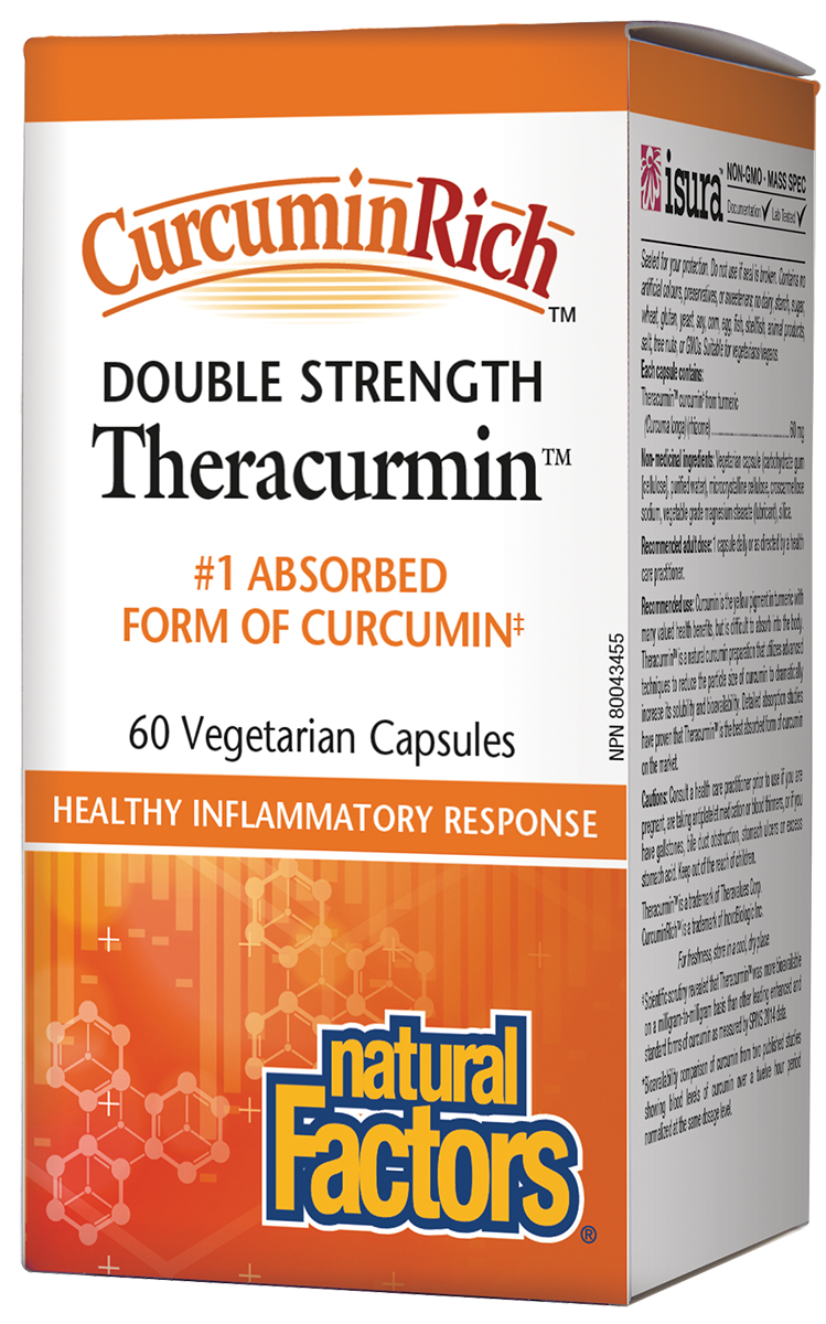 Curcumin Rich™ Theracurmin™ Double Strength 60s