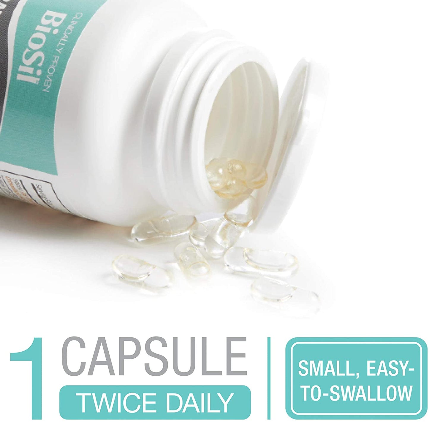 BioSil™ Vegan Collagen Generator - 120 Mini Liquid Capsules