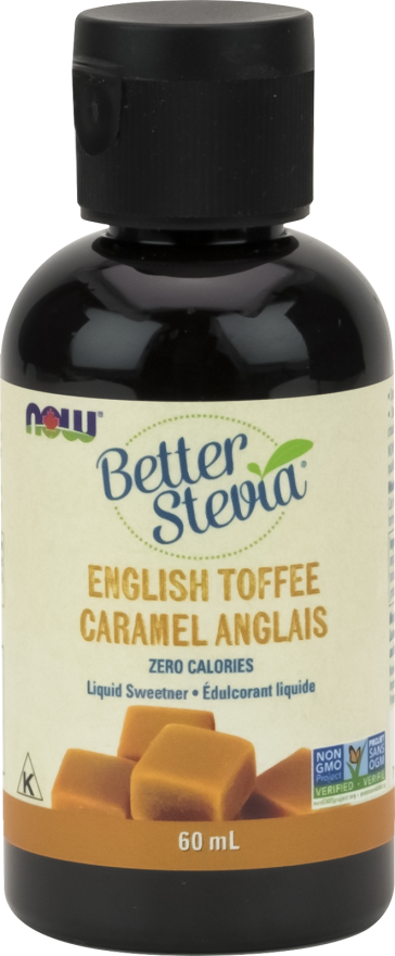 NOW BetterStevia® Liquid Drops - English Toffee