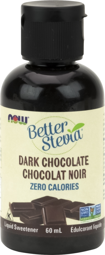 NOW BetterStevia® Liquid Drops - Dark Chocolate
