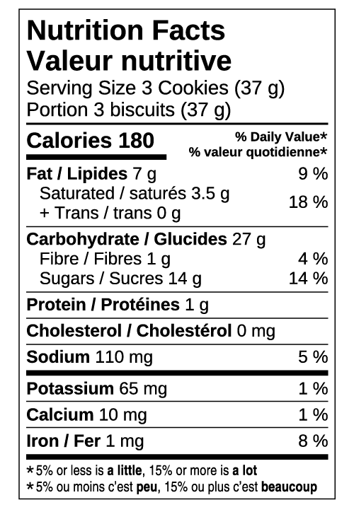 Cookies - Chocolate Vanilla Sandwich Creme (GF)