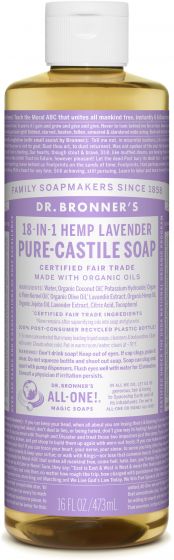 Castile Liquid Soap - Lavender 473ml