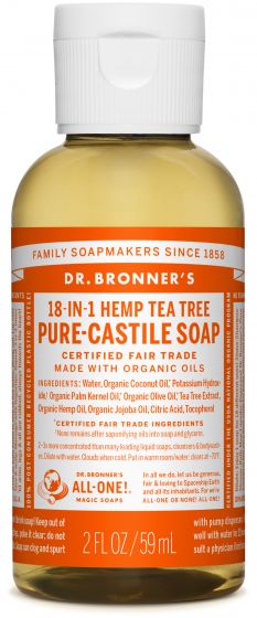 Castile Liquid Soap - Tea Tree 59ml
