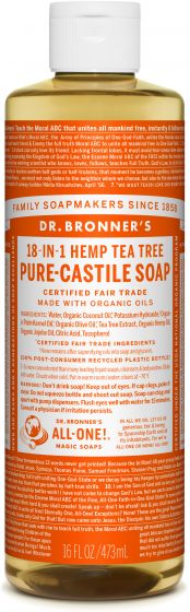 Castile Liquid Soap - Tea Tree 473ml