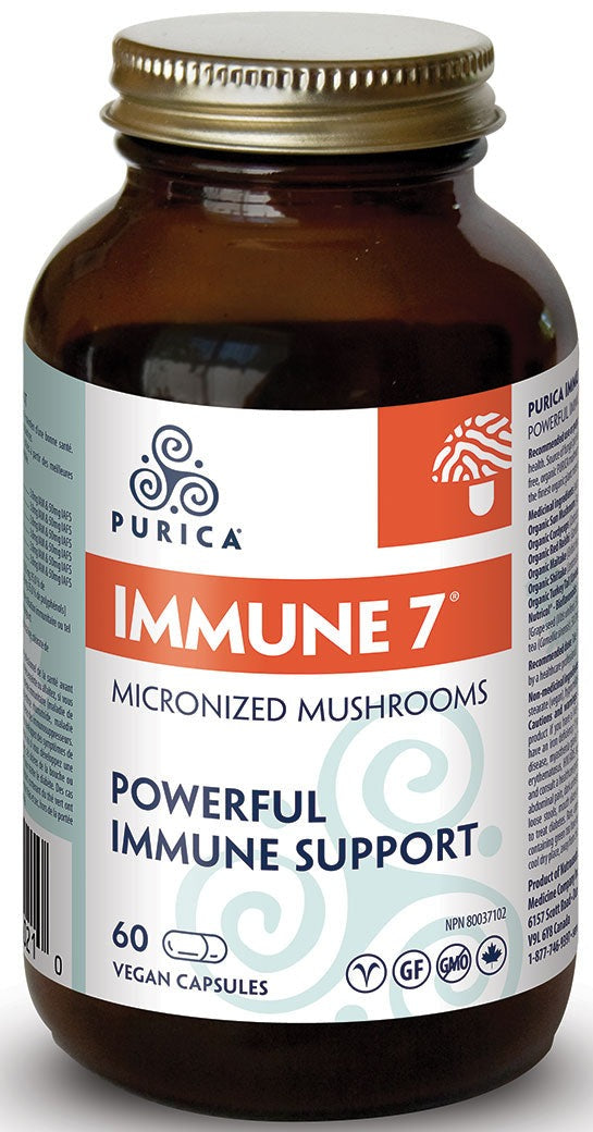 PURICA Immune 7 Micronized Mushroom 60 Capsules