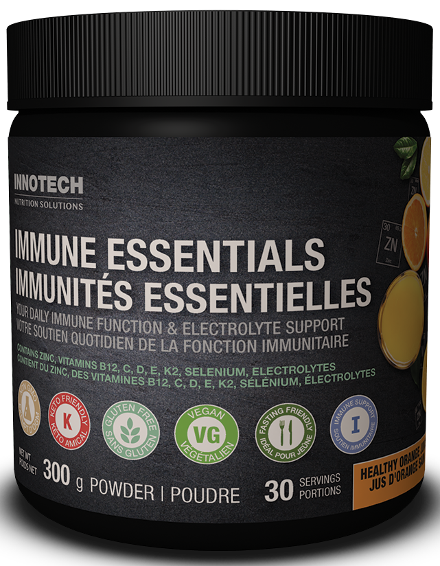 Immune Essentials Healthy Drink Mix - Vit C, Lysine, Zinc, Vit D3