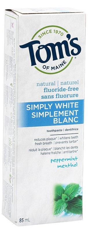 Tom's of Maine Toothpaste - Simply White