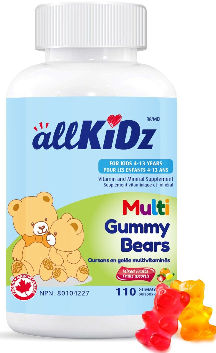 allKiDz® Multi Vitamin Gummy Bears for Kids