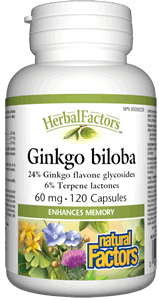 Ginkgo Biloba 60mg