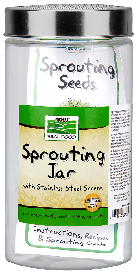Glass Sprouting Jar 1.89L