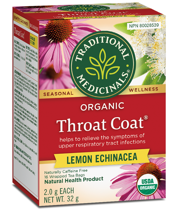 Throat Coat® Lemon Echinacea Organic Herbal Tea