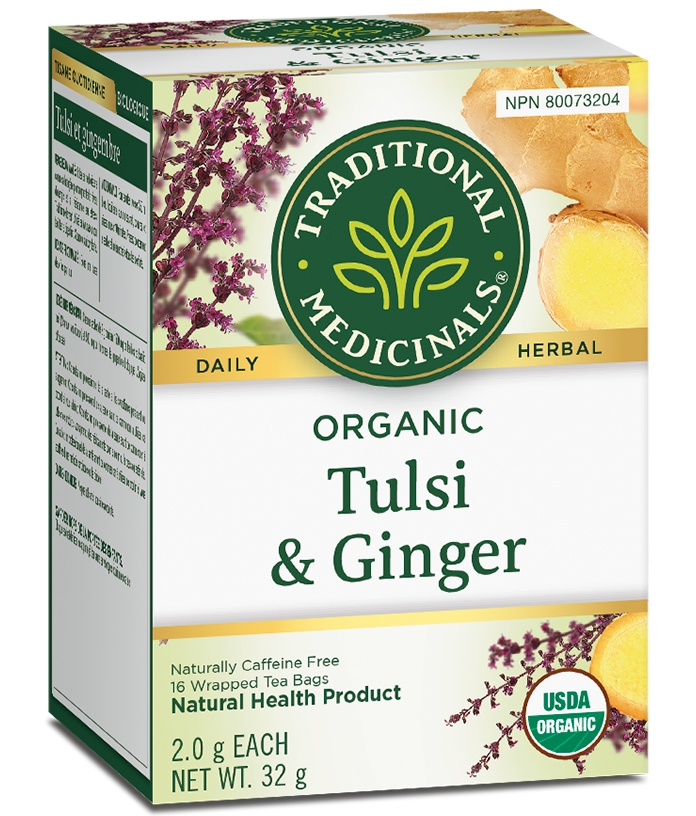 Tulsi with Ginger Organic Herbal Tea