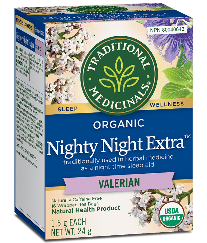 Nighty Night® Extra (with Valerian) Organic Herbal Tea