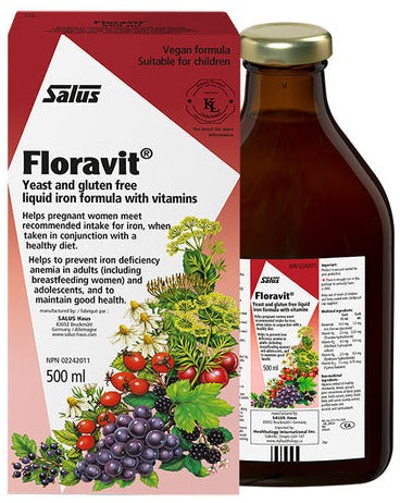 Floravit® Liquid Iron (Vegan, Gluten Free, Yeast Free)