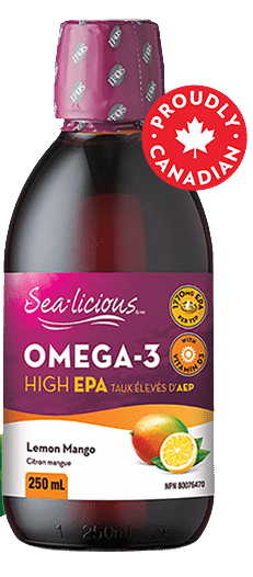 Sea-licious Omega-3 High EPA Lemon Mango