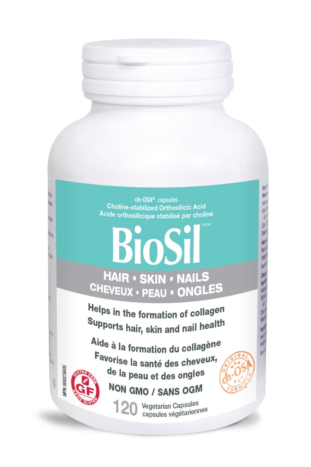 BioSil™ Vegan Collagen Generator - 120 Capsules