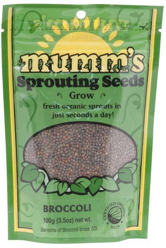 Mumm's Organic Sprouting Seeds - Broccoli