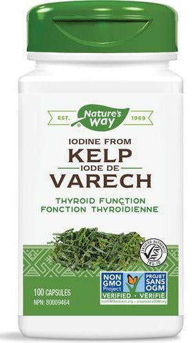 Kelp Capsules (Iodine)