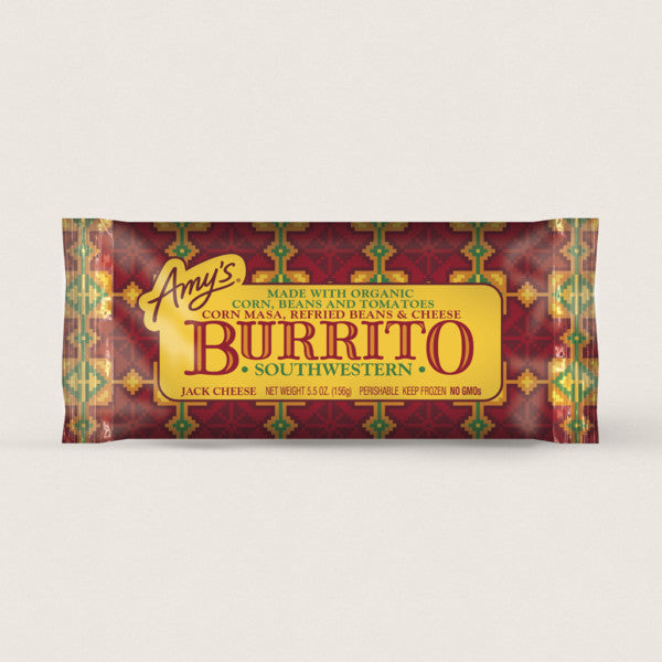 Amy's Burrito Southwestern & Cheese *FROZEN*