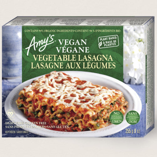 Amy's Vegetable Lasagna GF Vegan *FROZEN*