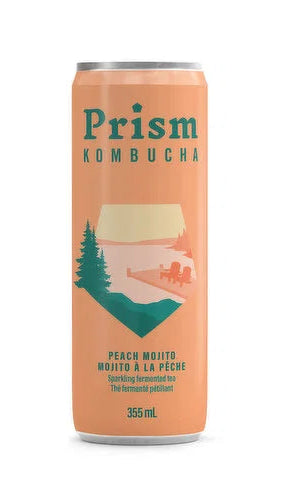 Prism Kombucha Peach Mojito *REFRIGERATED*