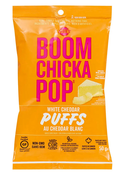 BoomChickaPop White Cheddar Puffs GF