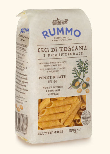 Rummo Chickpea Pasta Penne Rigate No. 66 (GF)