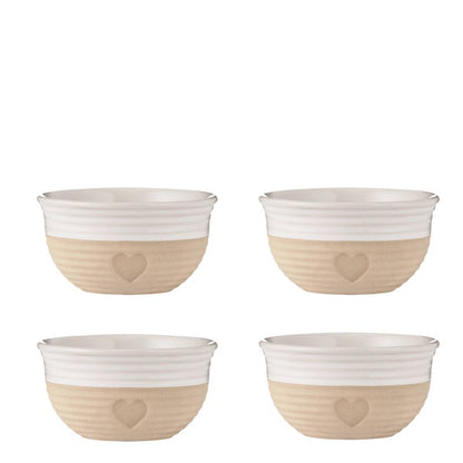 Mason Cash Rustic Charm Prep Bowl 150ml, Set of 4