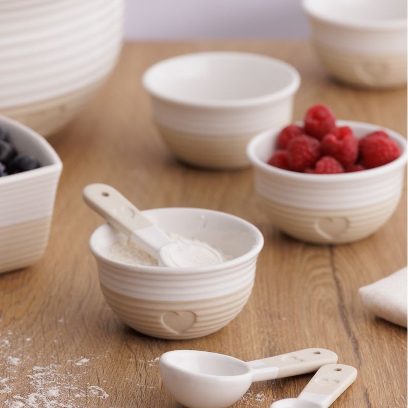 Mason Cash Rustic Charm Prep Bowl 150ml, Set of 4