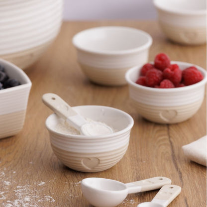 Mason Cash Rustic Charm Prep Bowl 150ml, Set of 4