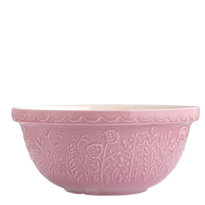 Mason Cash Meadow Mixing Bowl 4.0L Rose, Pink